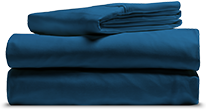 Egyptian cotton sheets navy blue