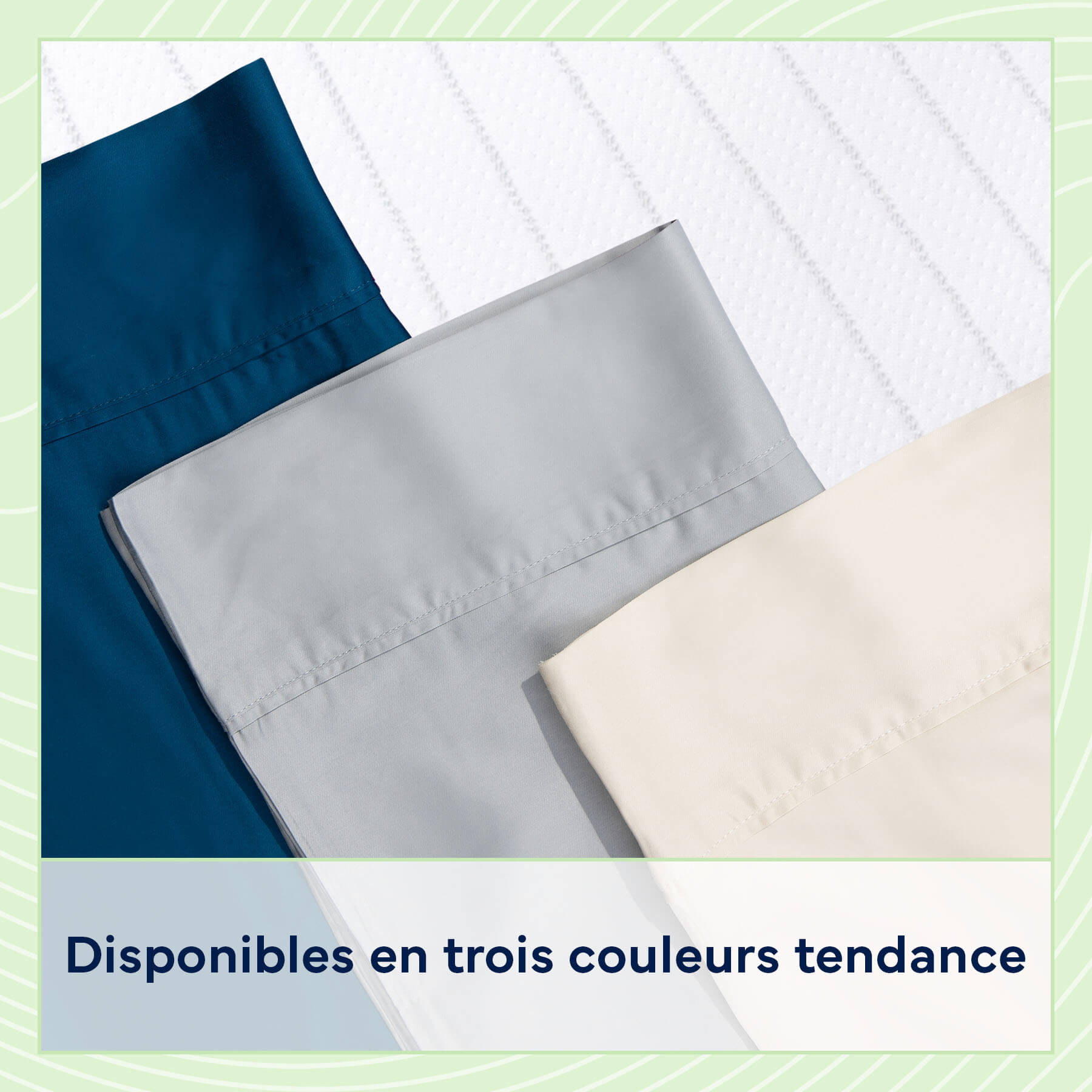 Ensemble De Draps Rayonne De Bambou Et Polyester Pour Lit Articulé Simple XL Gauvin Textiles