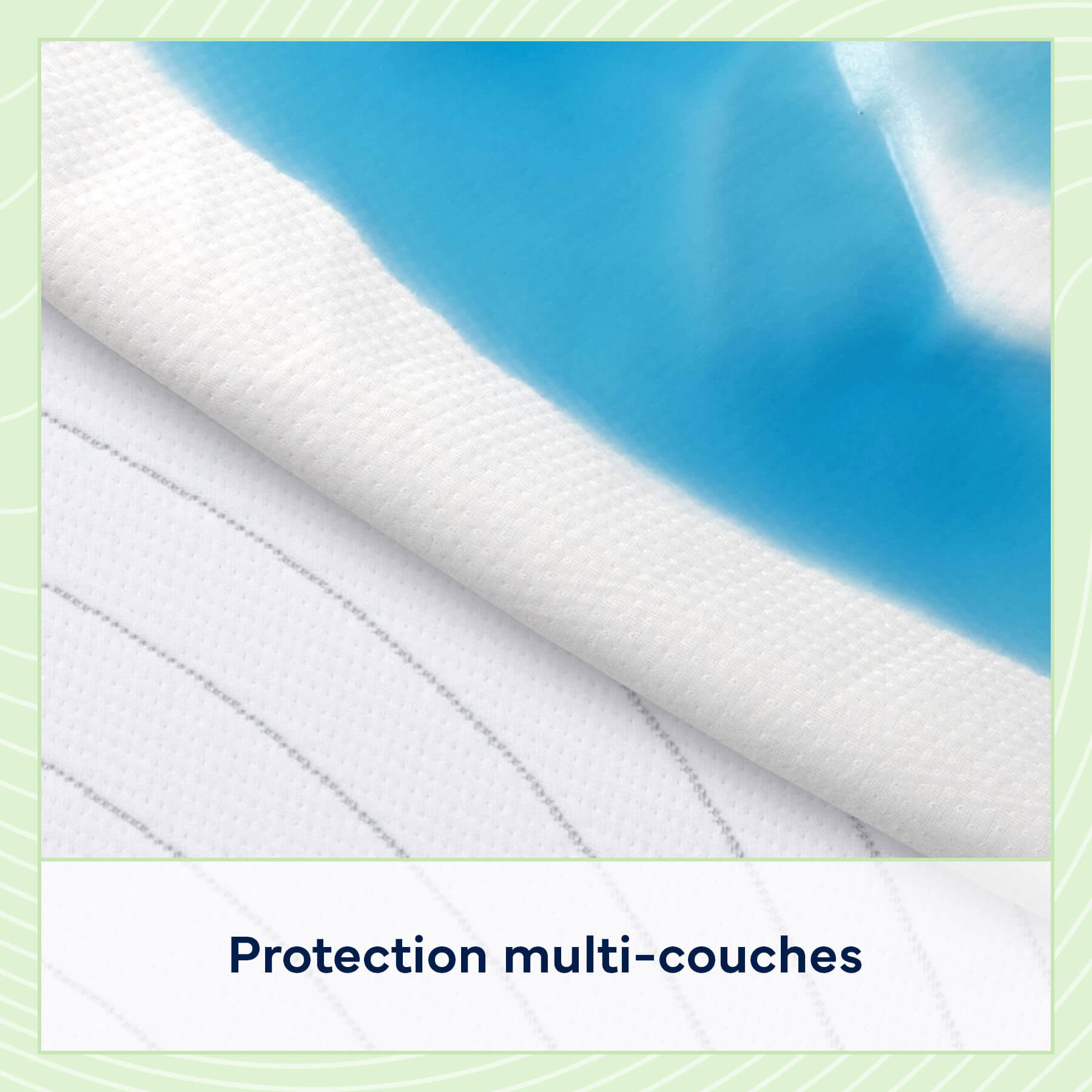 MK - PROTEGE MATELAS BEBE 1.30M*1.50M
