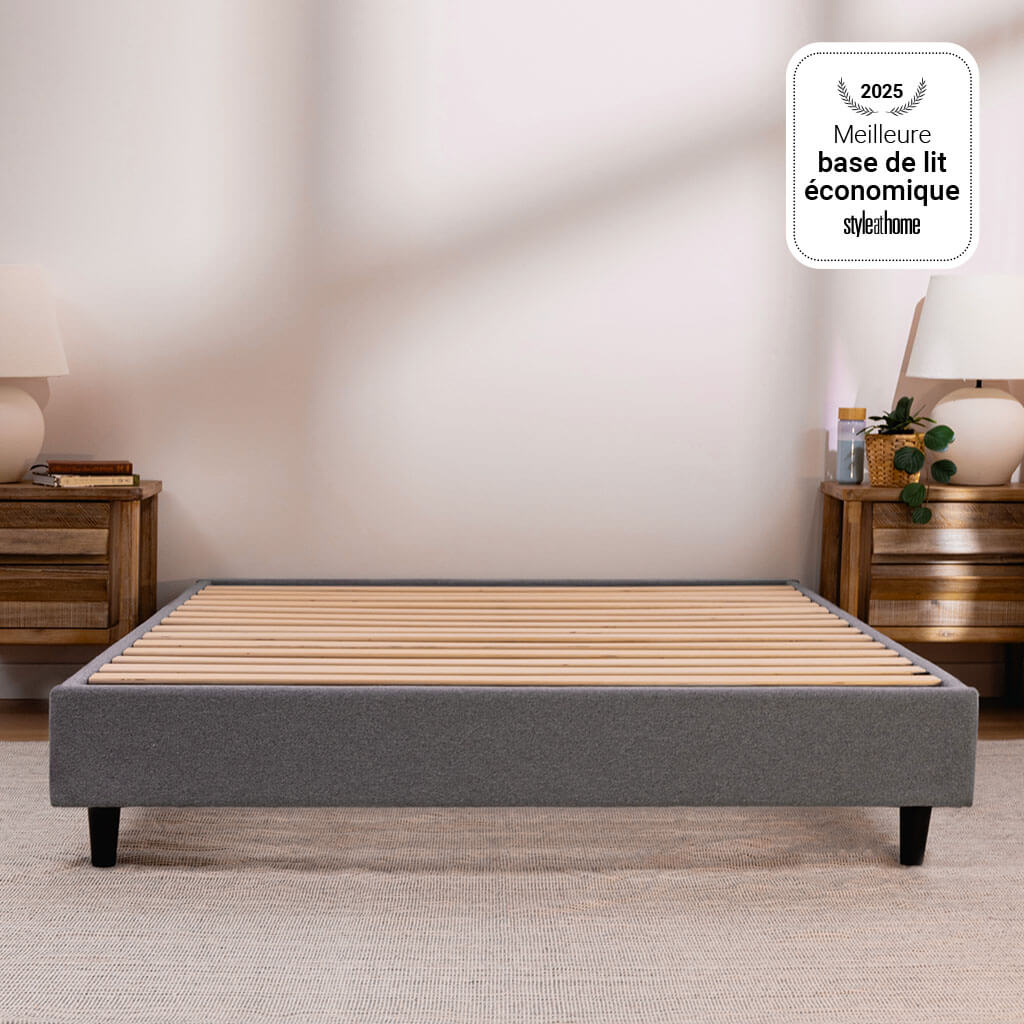 Base de lit plateforme