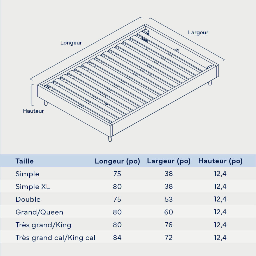Base de lit plateforme - Image 7