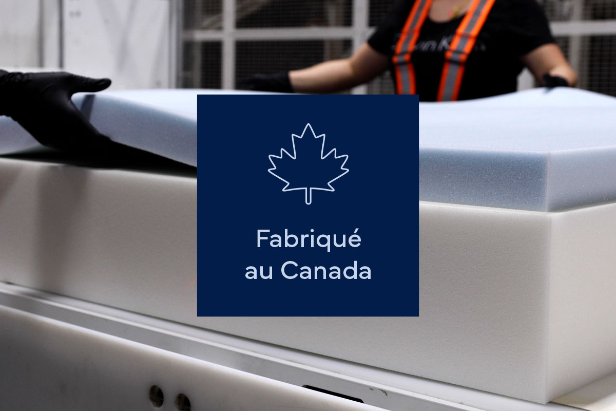 Calabogie, en Ontario, avec un logo Fabriqué au Canada